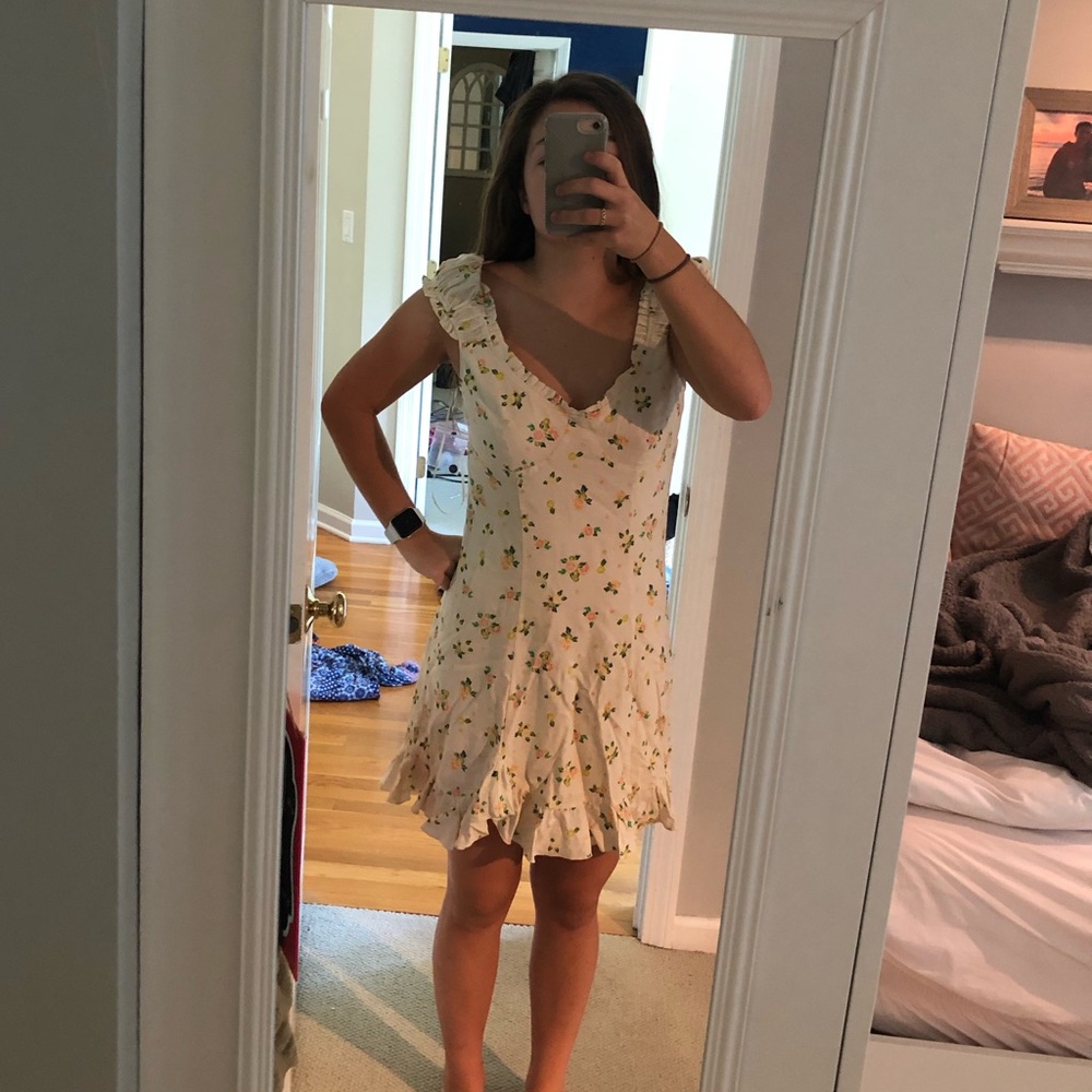 Free People Flowered Sundress